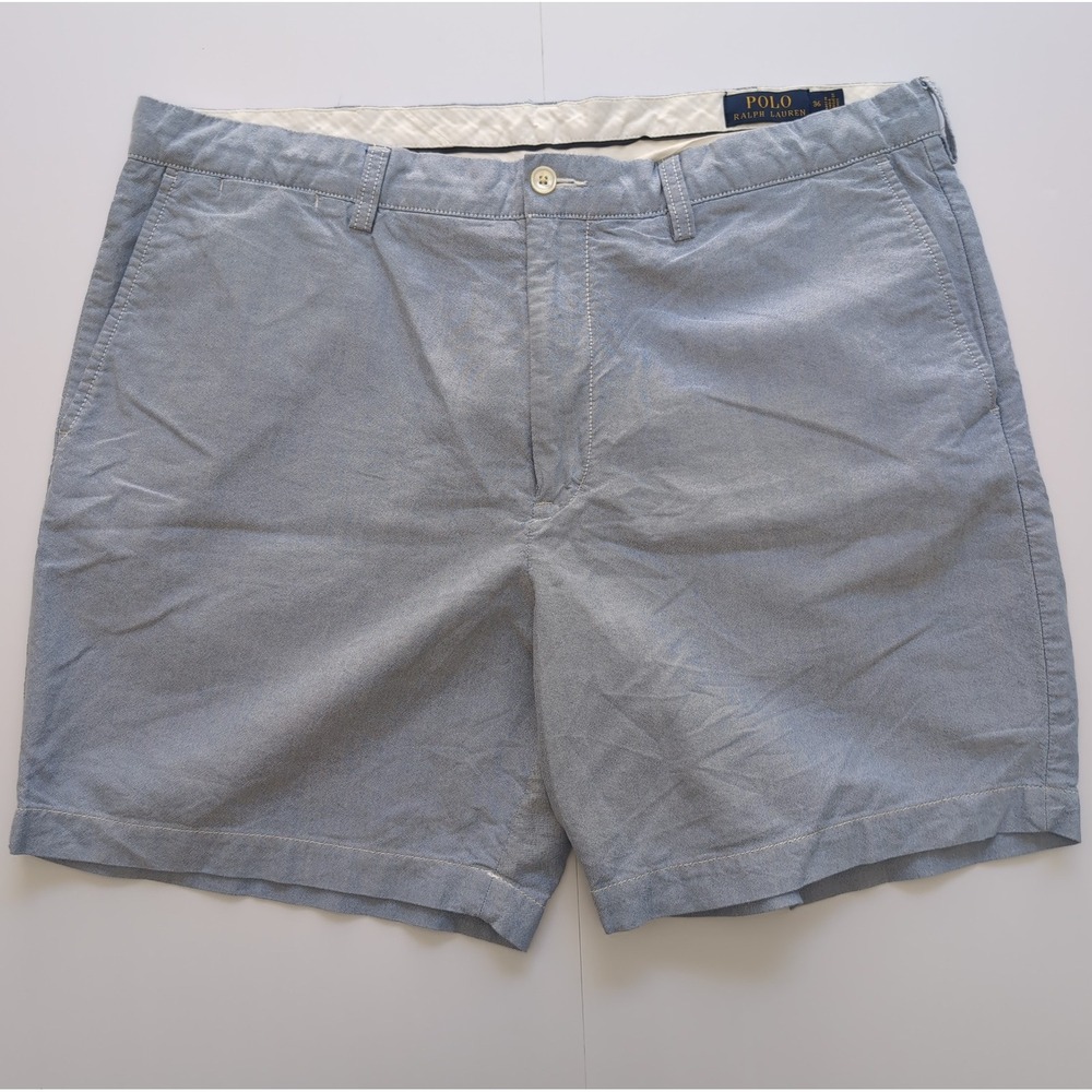 Polo Ralph Lauren Golf Shorts Mens 36 Blue Heather Classic Preppy Resortwear